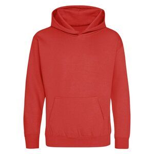 Awdis Kids Unisex  Sweatshirt / Hoodie / Schoolwear / Fire Red